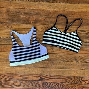 Lululemon sports bras gently worn